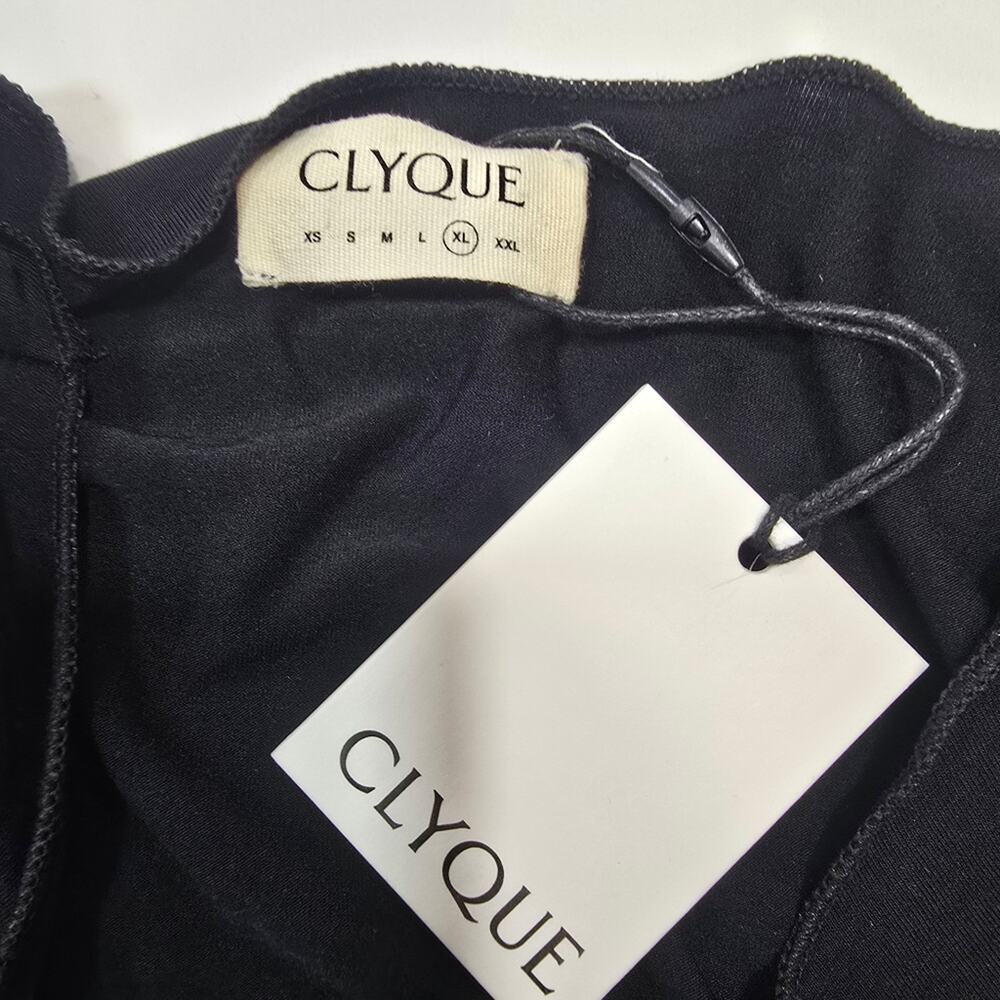 CLYQUE Emily Top in Black - Picture 7 of 10
